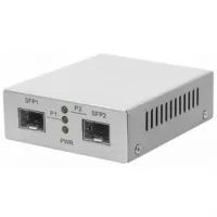 Медиаконвертер Base-FX - Base-FX 2 SFP порта БП DC