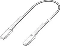 Кабель Extreme Networks QSFP28-QSFP28 Direct attach passive copper cable 1m 10411