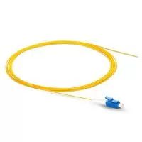Пигтейл оптический LCUPC SM Simplex 15 метра LSZH 09мм