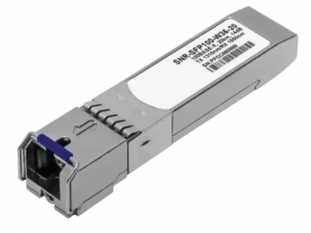 Модуль SNR SFP WDM дальность до 20км (14dB) 1310нм 100Mb SNR-SFP100-W35-20