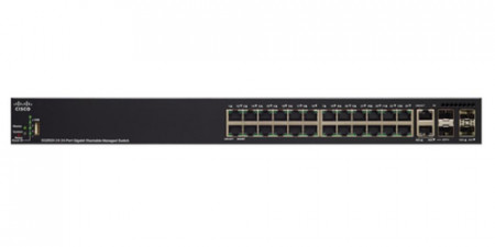 Коммутатор Cisco 350X Series SG350X-24-K9-EU Коммутатор Cisco 350X Series SG350X-24-K9-EU