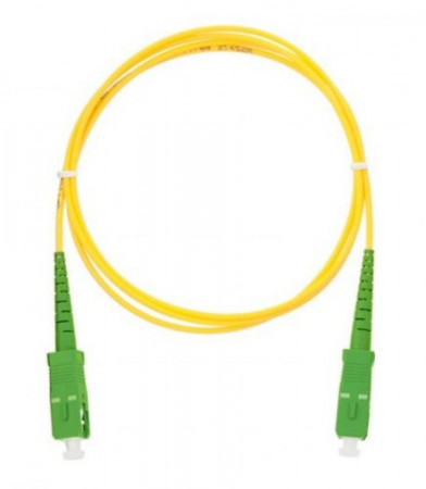 Патчкорд оптический SCAPC SM Simplex 1 метр LSZH 3мм